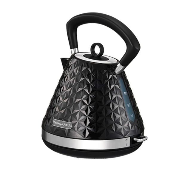 Morphy Richards 108131 Vector 1.5 Litre Pyramid Kettle Black