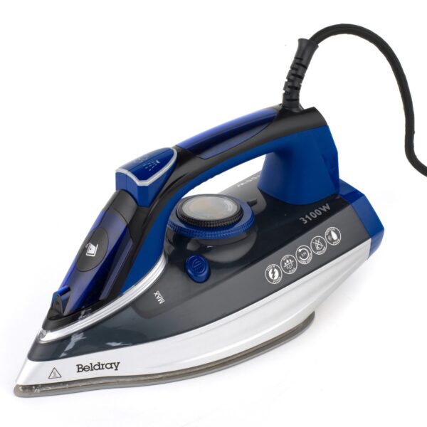 Beldray BEL0820IBAS 3100w Ultraceramic Steam Iron Black/Blue