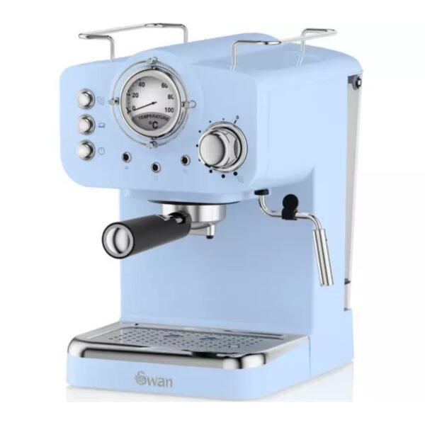 Swan Espresso Coffee Machine Spruce Blue