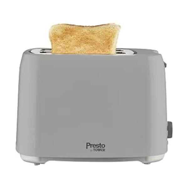 Tower Presto 2 Slice Toaster Grey