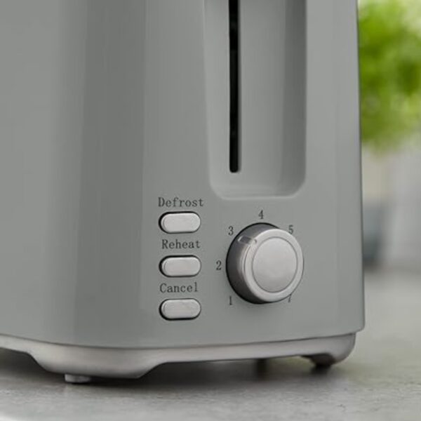 Tower PT20055GRY Presto 2 Slice Toaster Grey