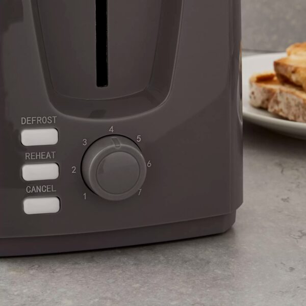 Tower PT20057 Presto 2 Slice Brushed Stainless Steel Toaster