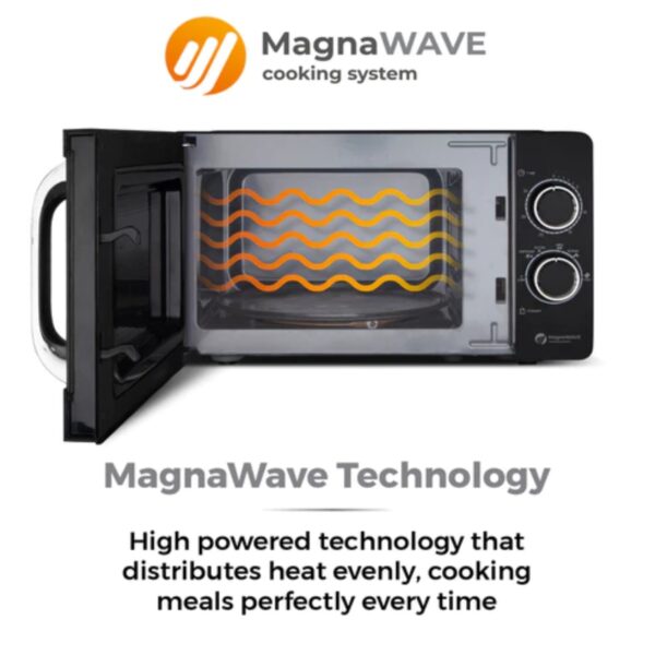 Tower T24042BLK Magna Wave 20 Litre 800W Black Manual Microwave