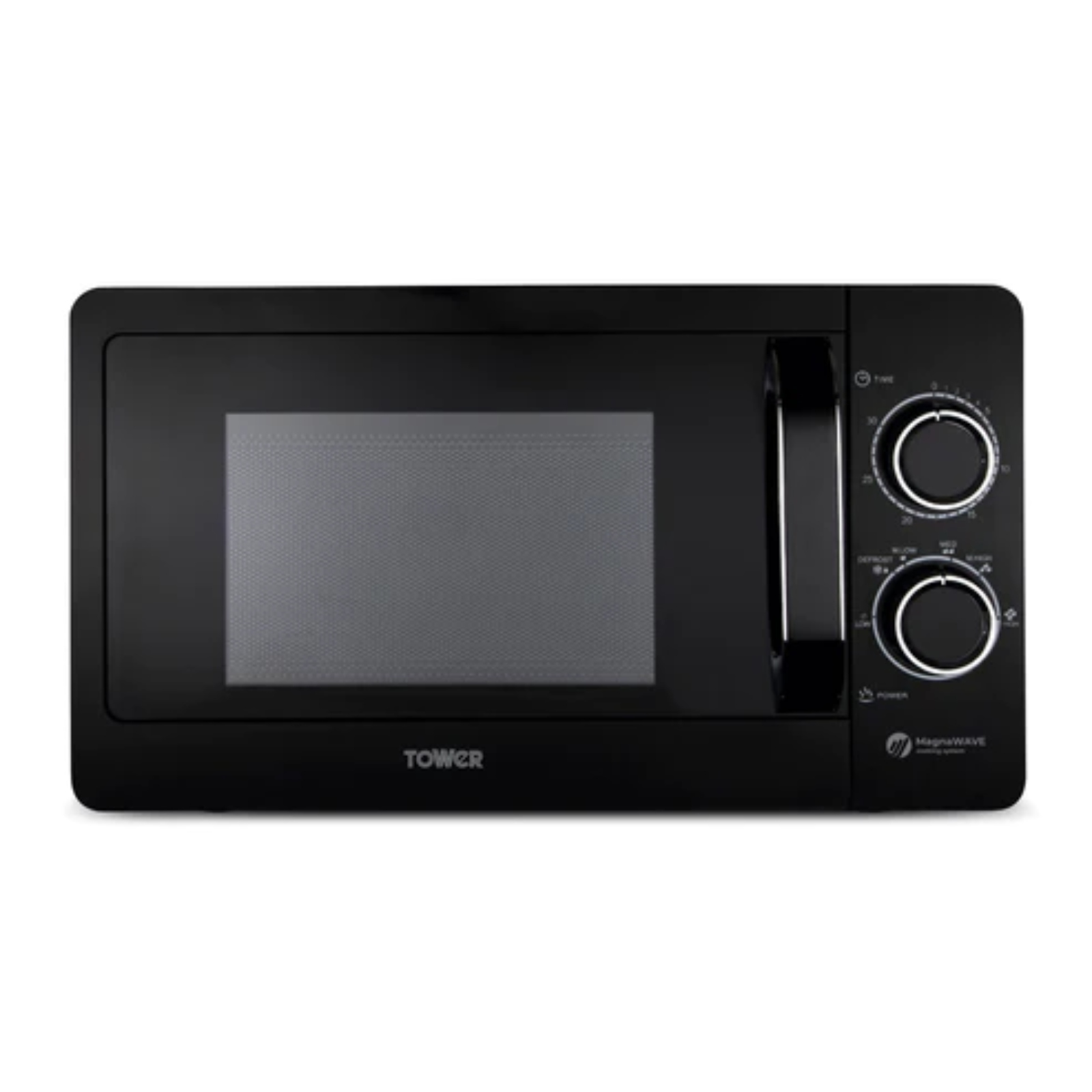 Tower Magna Wave 20 Litre 800W Black Manual Microwave