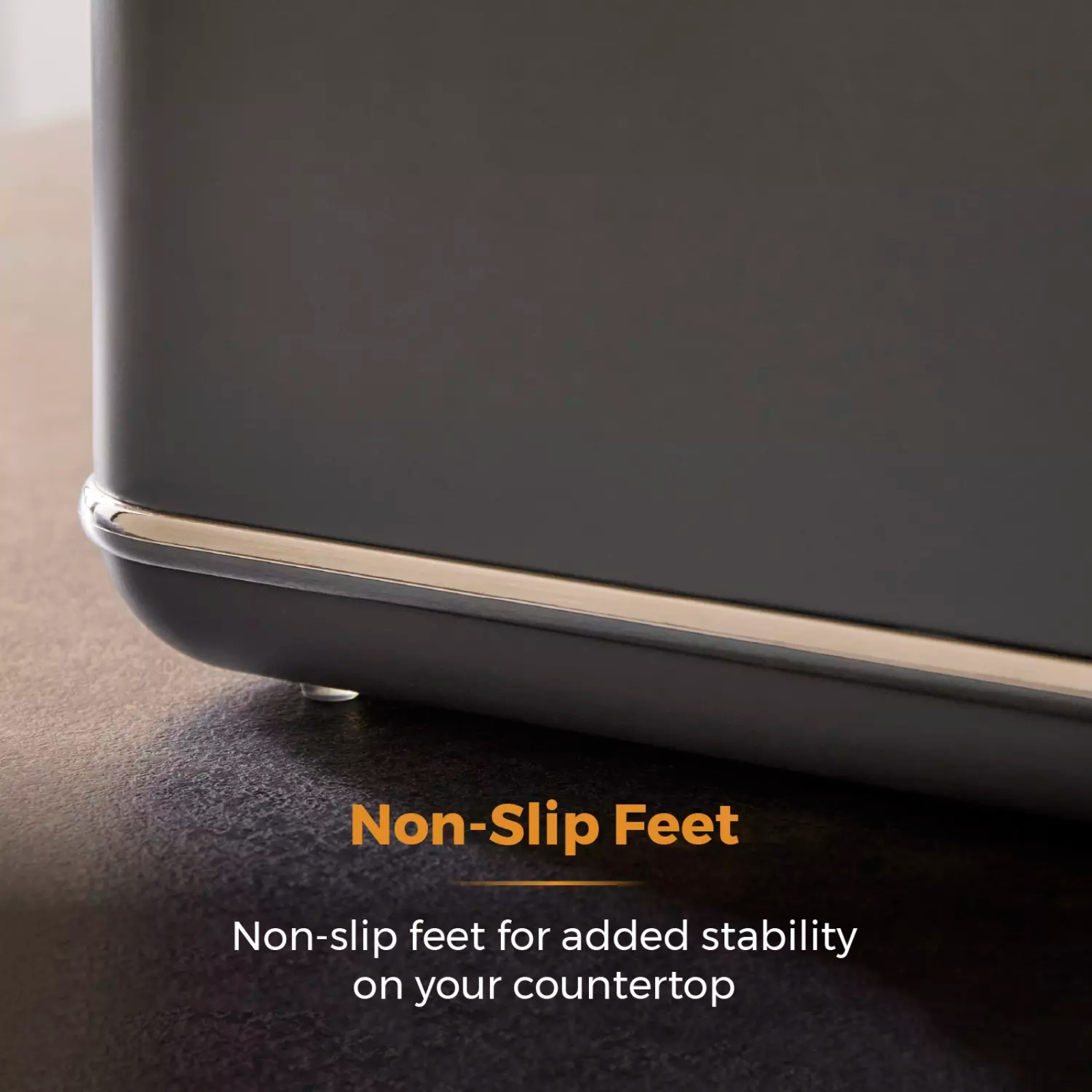 Tower T826175GRY Renaissance Bread Bin Grey Tower T826175GRY Renaissance Bread Bin Grey - Image 3