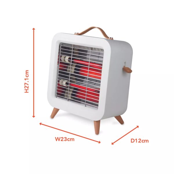 Warmlite WL42016 550W Infrared Desk Heater - Image 4