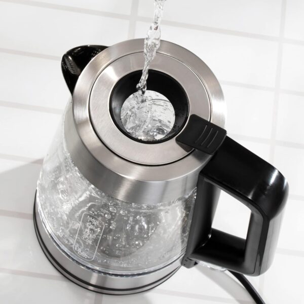 Daewoo SDA2102 1.7 Litre Easy Fill Glass Kettle