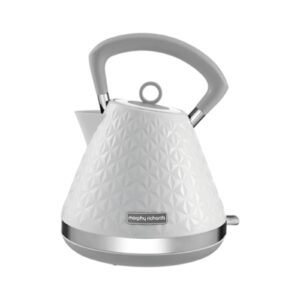 Morphy Richards Vector 1.5L Pyramid Kettle White