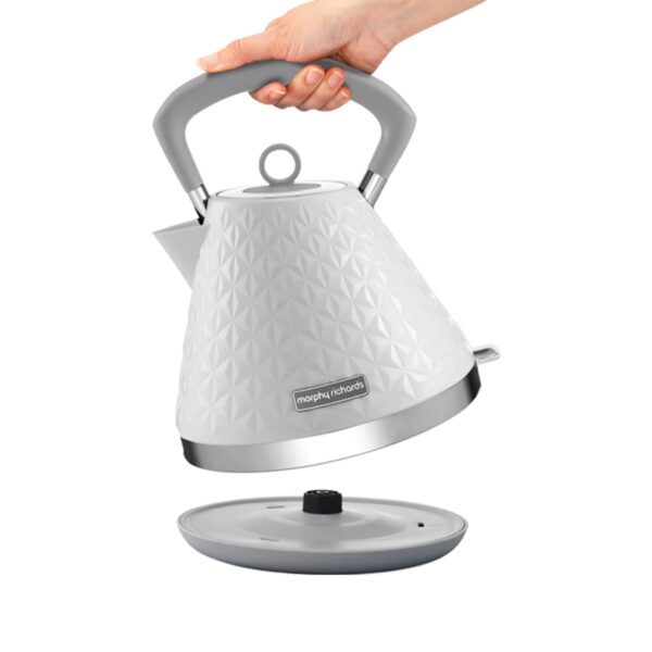 Morphy Richards 108134 Vector 1.5L Pyramid Kettle White