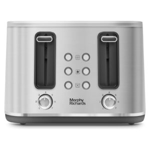 Morphy Richards 242800 Motive Brushed 4 Slice Toaster