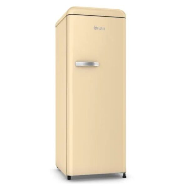 Swan SR11055CN Retro Tall Larder Fridge with Ice Box Cream