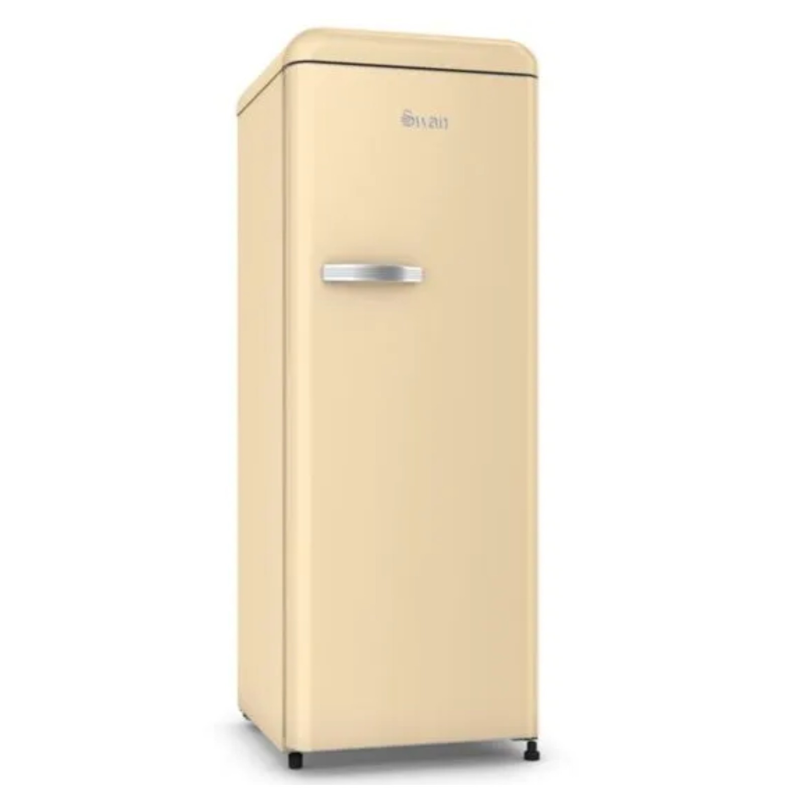 Swan SR11055CN Retro Tall Larder Fridge with Ice Box Cream