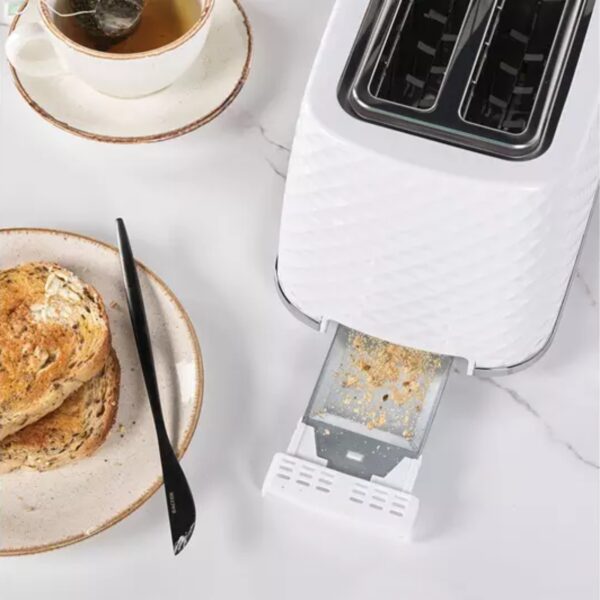 Salter EK5575WHT Glacier 2 Slice Toaster