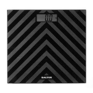 Salter Chevron Electronic Scale Black