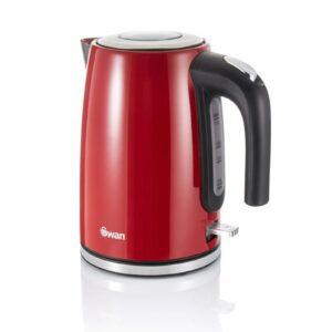 Swan Townhouse 1.7L Jug Kettle Red