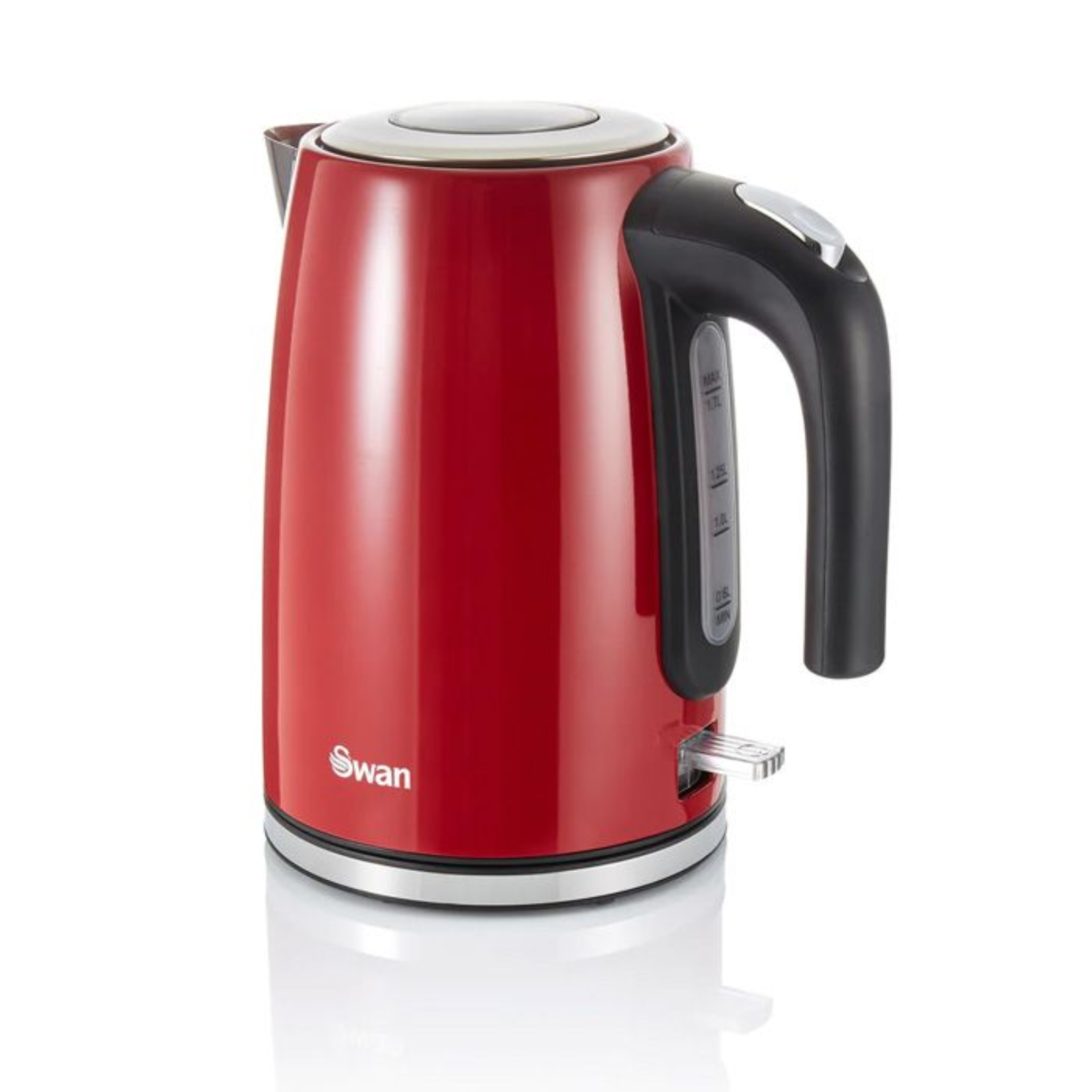 Swan SK14015RN Townhouse 1.7L Jug Kettle Red Swan Townhouse 1.7L Jug Kettle Red