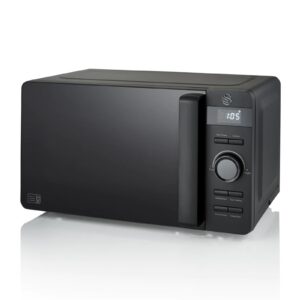 Swan SM22037LBLKN Stealth 20L Digital Microwave Black Swan Stealth 20L Digital Microwave Black