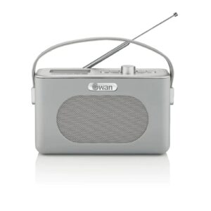Swan Retro DAB FM Radio Grey