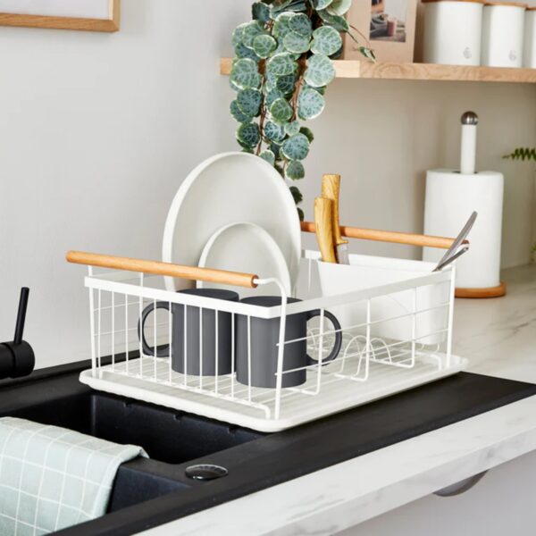 Swan SWKA5062WHTN Nordic Dish Rack White - Image 2