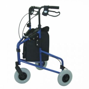 Folding Aluminium Tri Walker with Bag Only – Blue
