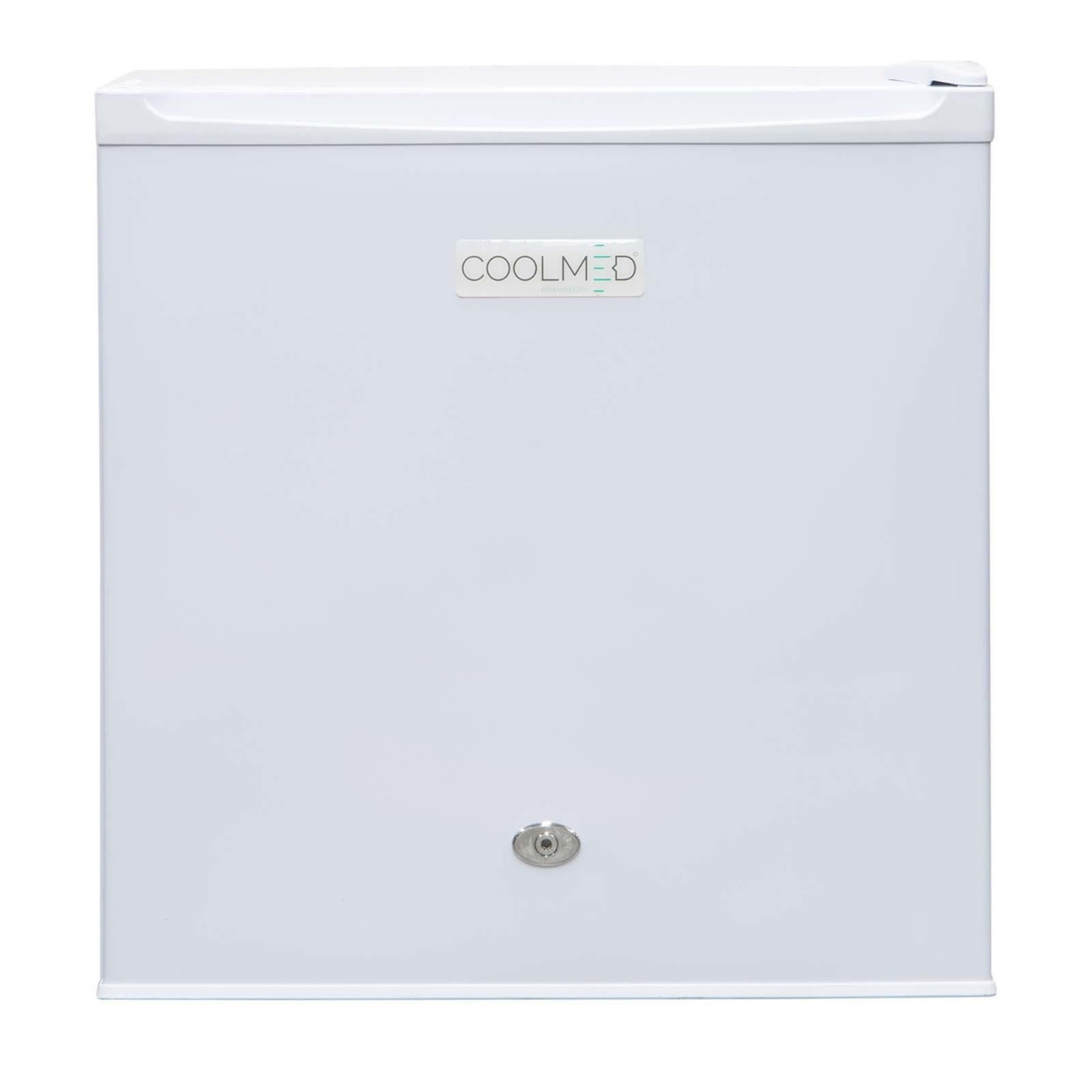 CoolMed CMST50 Share 49L White Mini Tabletop Fridge, Beer & Drink Cooler With Lock