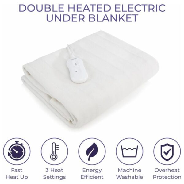 Carmen C81193 Double Heated Under Blanket