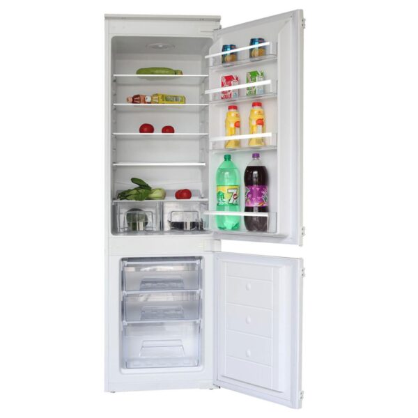 SIA RFI104 70/30 Split Built In Integrated 260L Fridge Freezer