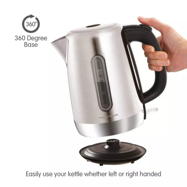 Morphy Richards 102786 Equip 1.7L Jug Kettle Silver