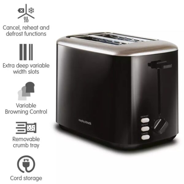 Morphy Richards 222064 Equip 2 Slice Toaster