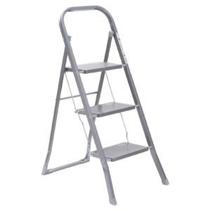 Our House SR20054 3 Tread Folding Step Stool Our House 3 Tread Folding Step Stool