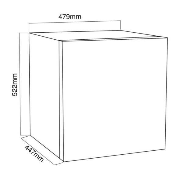 SIA TT02WH 39 Litre White Counter Table Top Mini Freezer