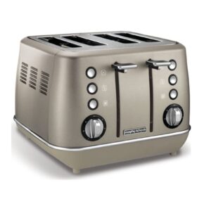 Morphy Richards 240103  Evoke 4 Slice Toaster Platinum