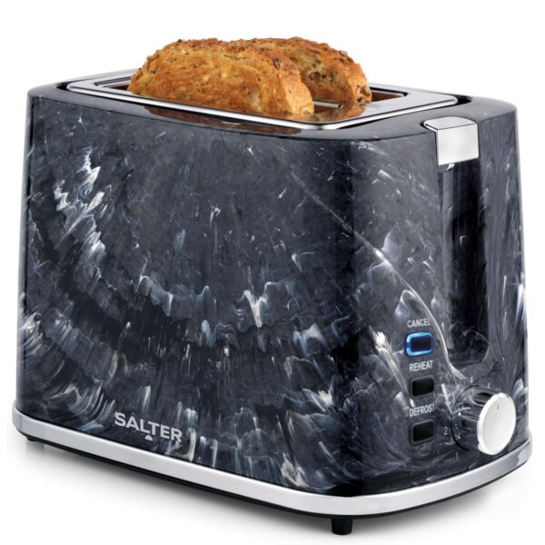 Salter EK5832BMA Marble 2 Slice Toaster