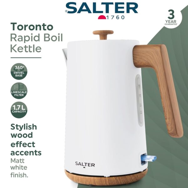 Salter EK5822WHT Toronto Rapid Boil Kettle