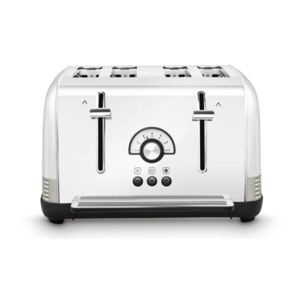 Morphy Richards Venture Retro Steel 4 Slice Toaster