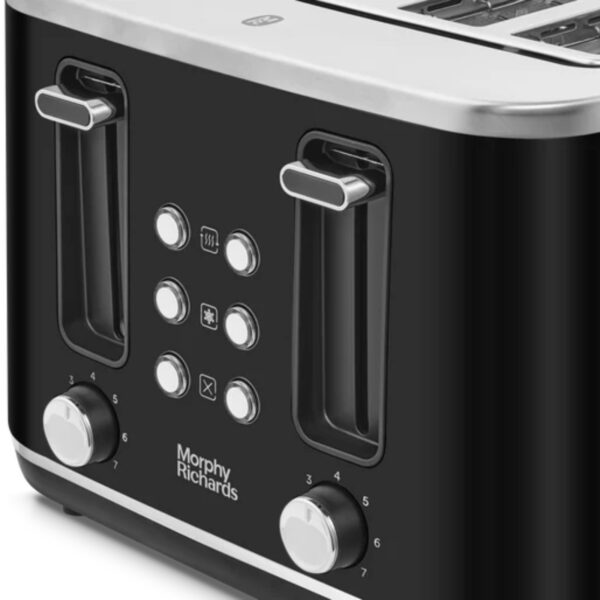 Morphy Richards 242801 Motive 4 Slice Toaster Black