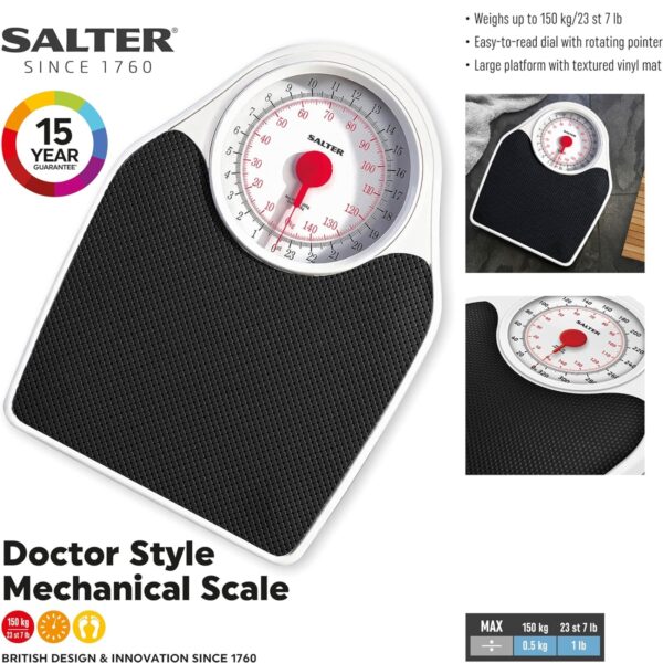 Salter 145BKDREU16 Doctor Style Mechanical Scale