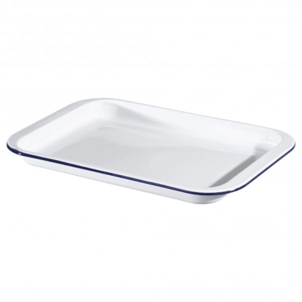 The Hairy Bikers BKW1631 36cm Enamelled Large Oven Tray