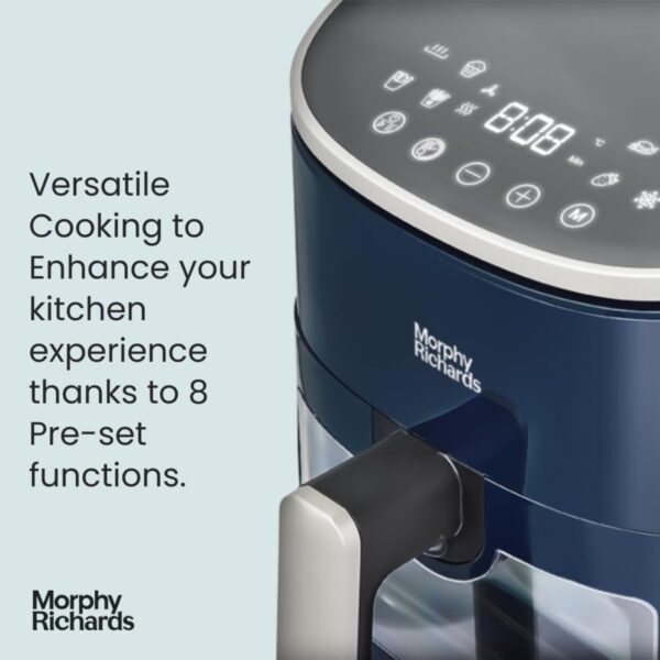 Morphy Richards 480010 Digital Midnight Blue 4 Litre Air Fryer