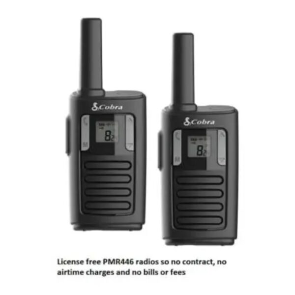 Cobra MT100 Walkie Talkies Black