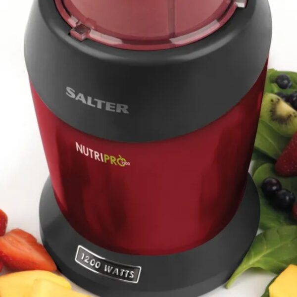 Salter EK2002V2 Nutri Pro Blender 1200W Red - Image 3