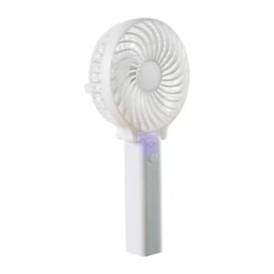 Daewoo COL1580 Mini Handheld Travel Fan White Daewoo Mini Handheld Travel Fan White