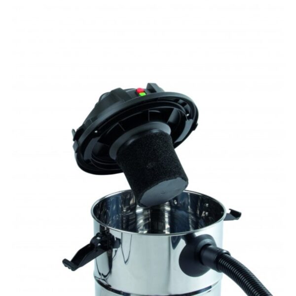 Daewoo FLR00141 Wet & Dry Vacuum Cleaner Chrome - Image 3