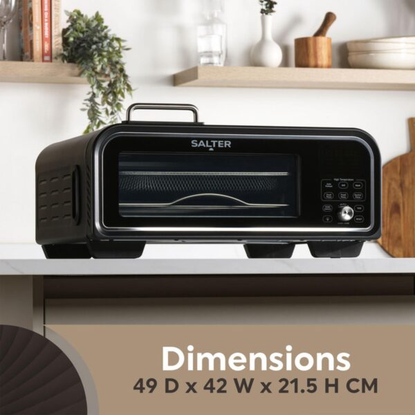 Salter EK5913 RapidCook400 Digital Air Fryer Oven 18L Black - Image 2