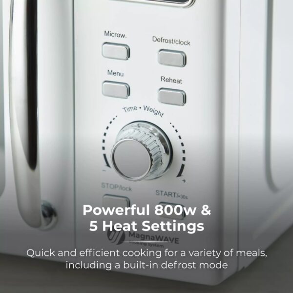 Tower T24041WHT 20L 800W Digital Microwave White - Image 3