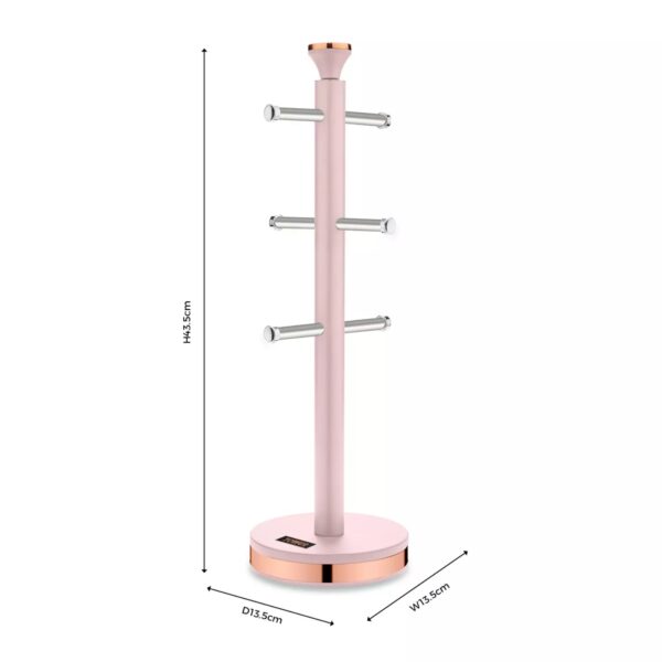 Tower T826132PNK Cavaletto Rose Gold Edition Mug Tree Pink - Image 4