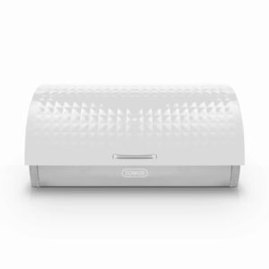 Tower T826206WHT Solitaire White Roll Top Bread Bin White Tower Solitaire White Roll Top Bread Bin White