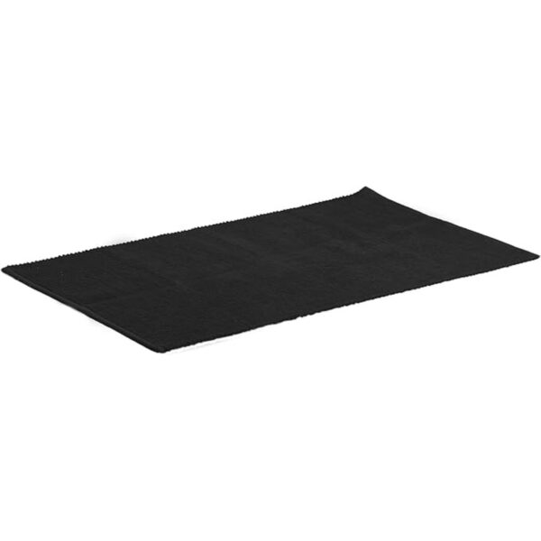 Black Floor rug by Sabichhi 90cm by 150cm