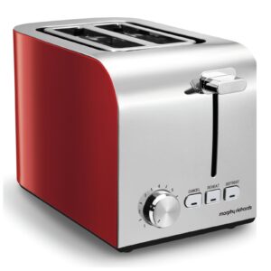 Morphy Richards 222056 Equip 2 Slice Toaster Red Morphy Richards 222056 Equip 2 Slice Toaster Red