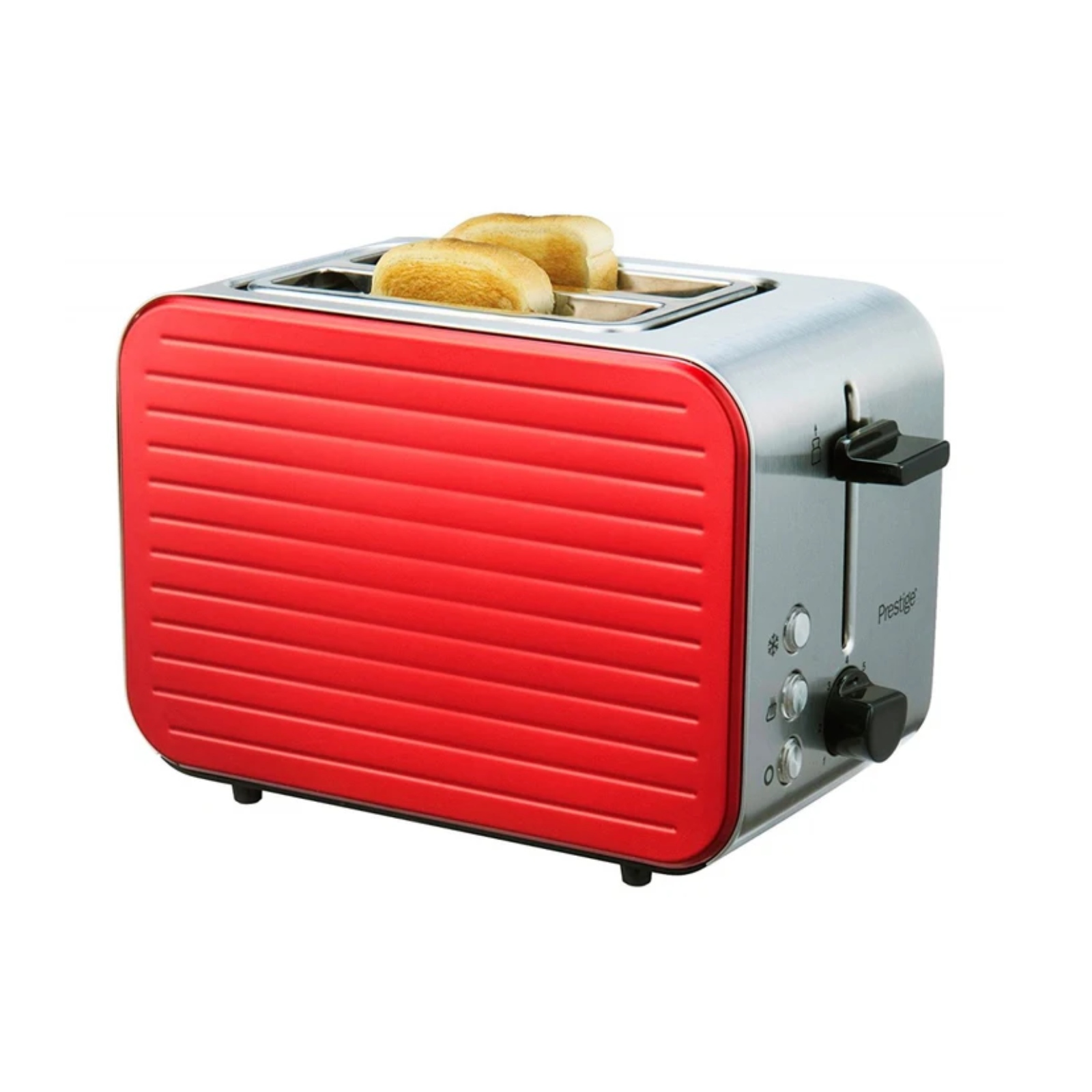 Prestige Pearlescent 46121 2 Slice Toaster Red